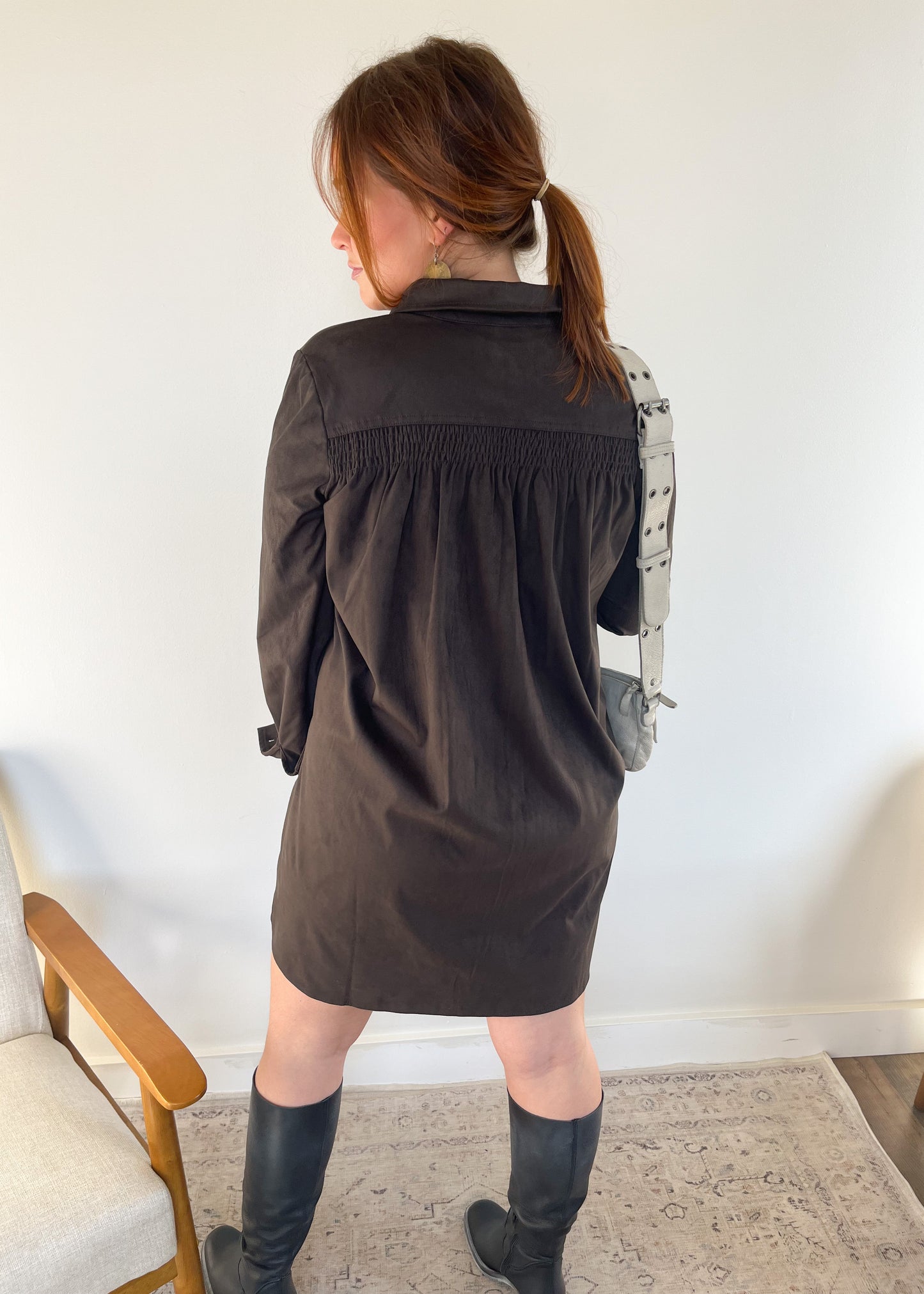 Gentle Fawn Holly Dress - OLIVE