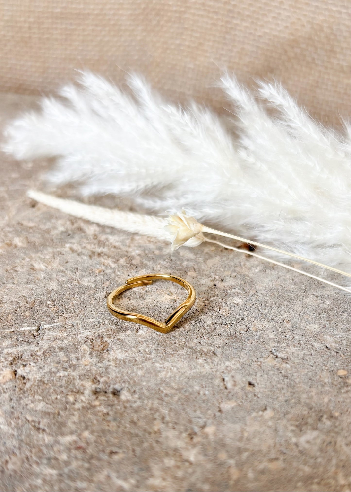 Pilgrim LuLu Recycled Ring - GOLD