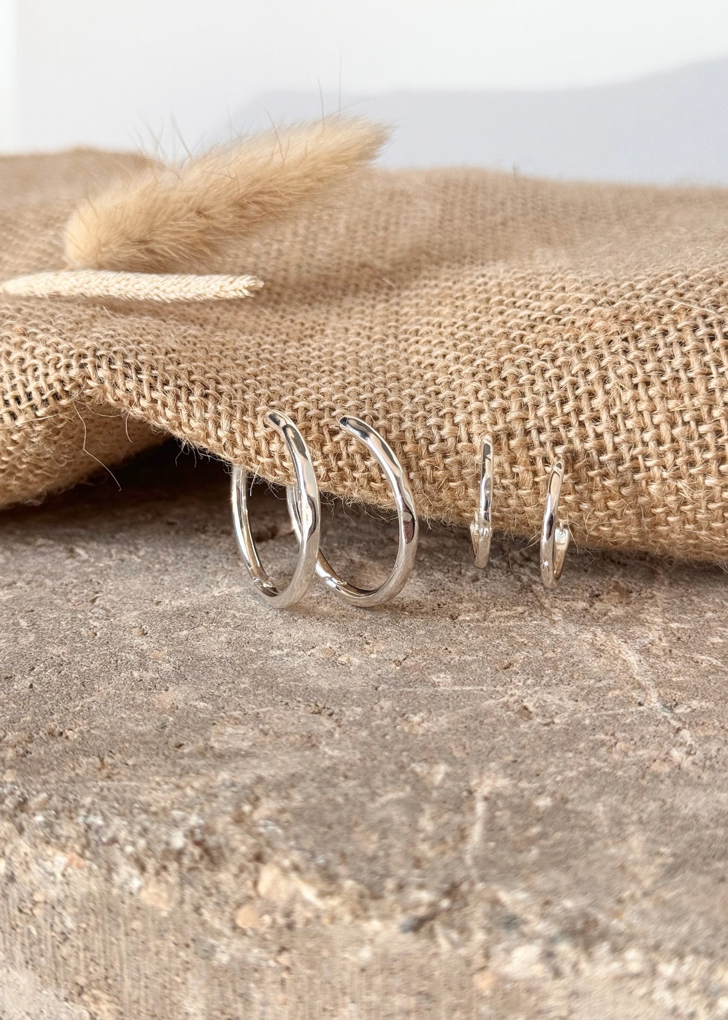 Pilgrim Eve Hoop 2 in 1 Earrings