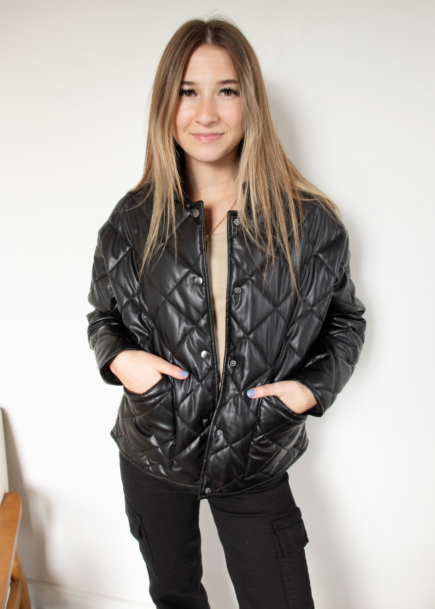 Z Supply Heritage Faux Leather Jacket