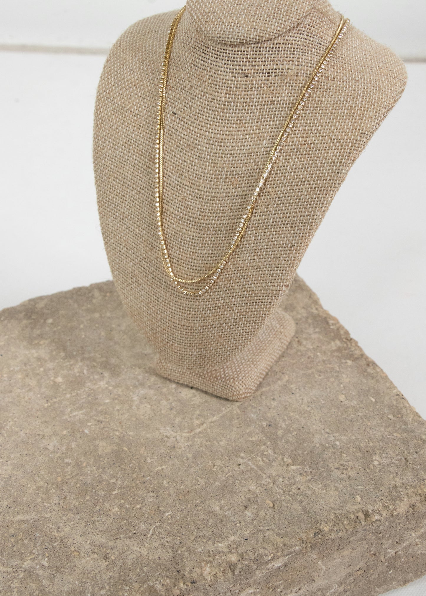 Pilgrim Mille Crystal 2 in 1 Necklace
