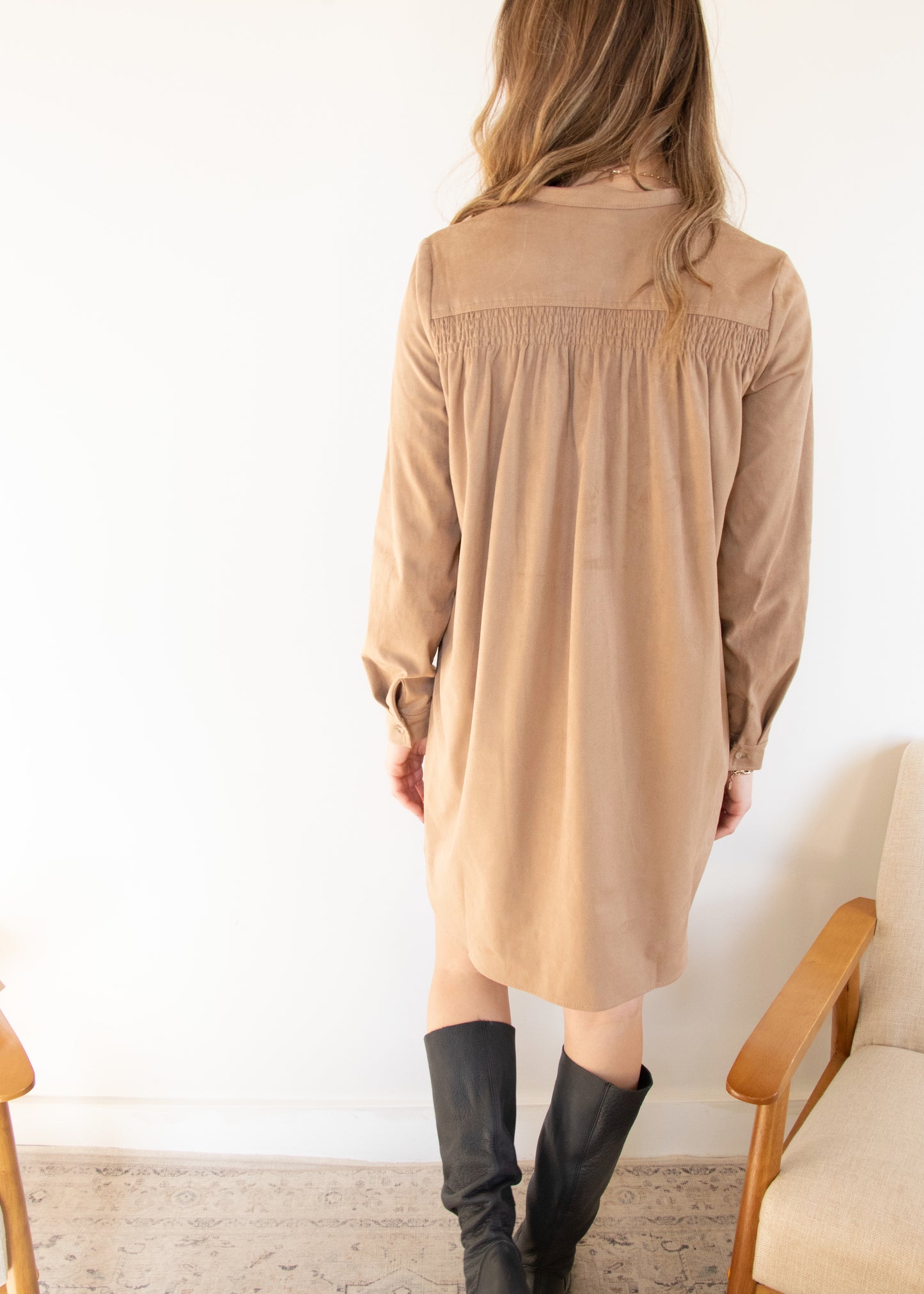 Gentle Fawn Holly Dress - NUBUCK