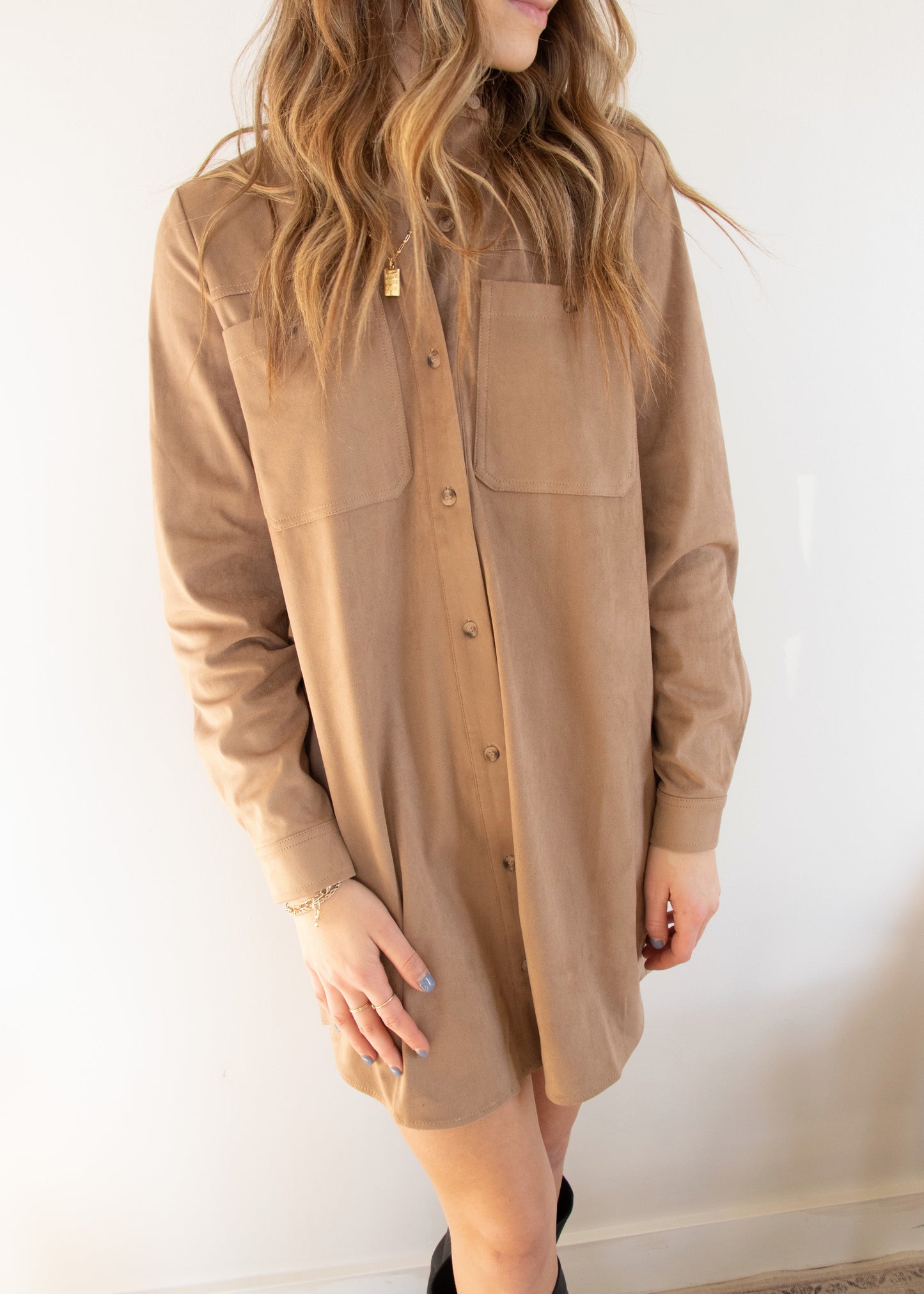 Gentle Fawn Holly Dress - NUBUCK
