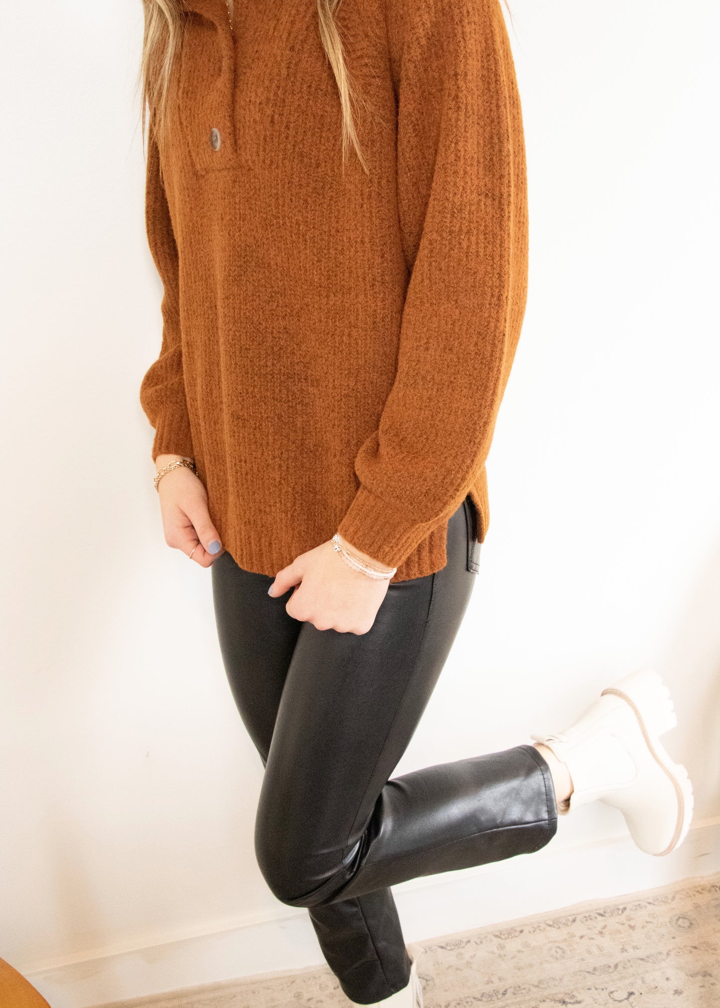 Gentle Fawn Alden Pullover - OCHRE GOLD