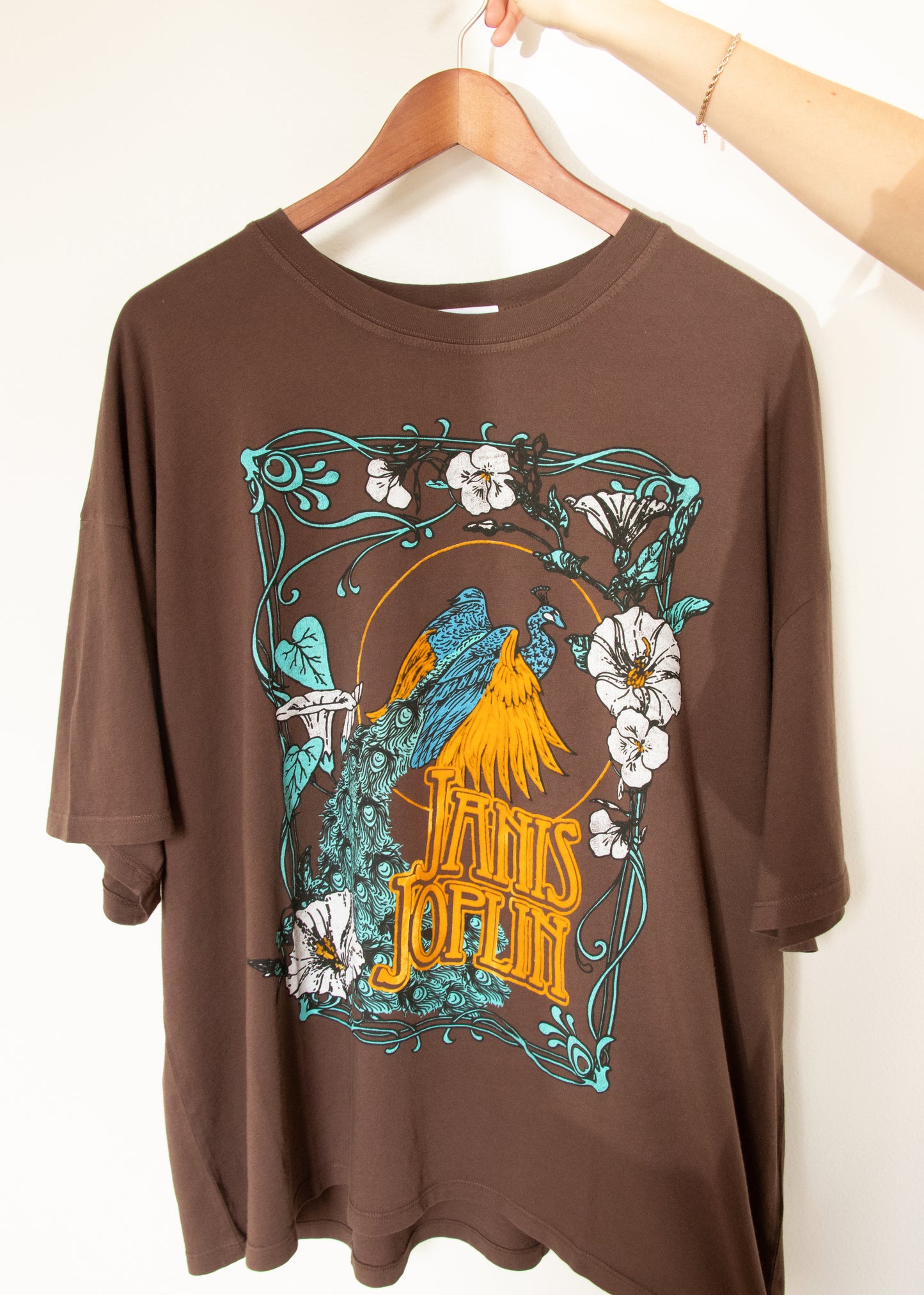 Daydreamer Janis Joplin Floral Tee
