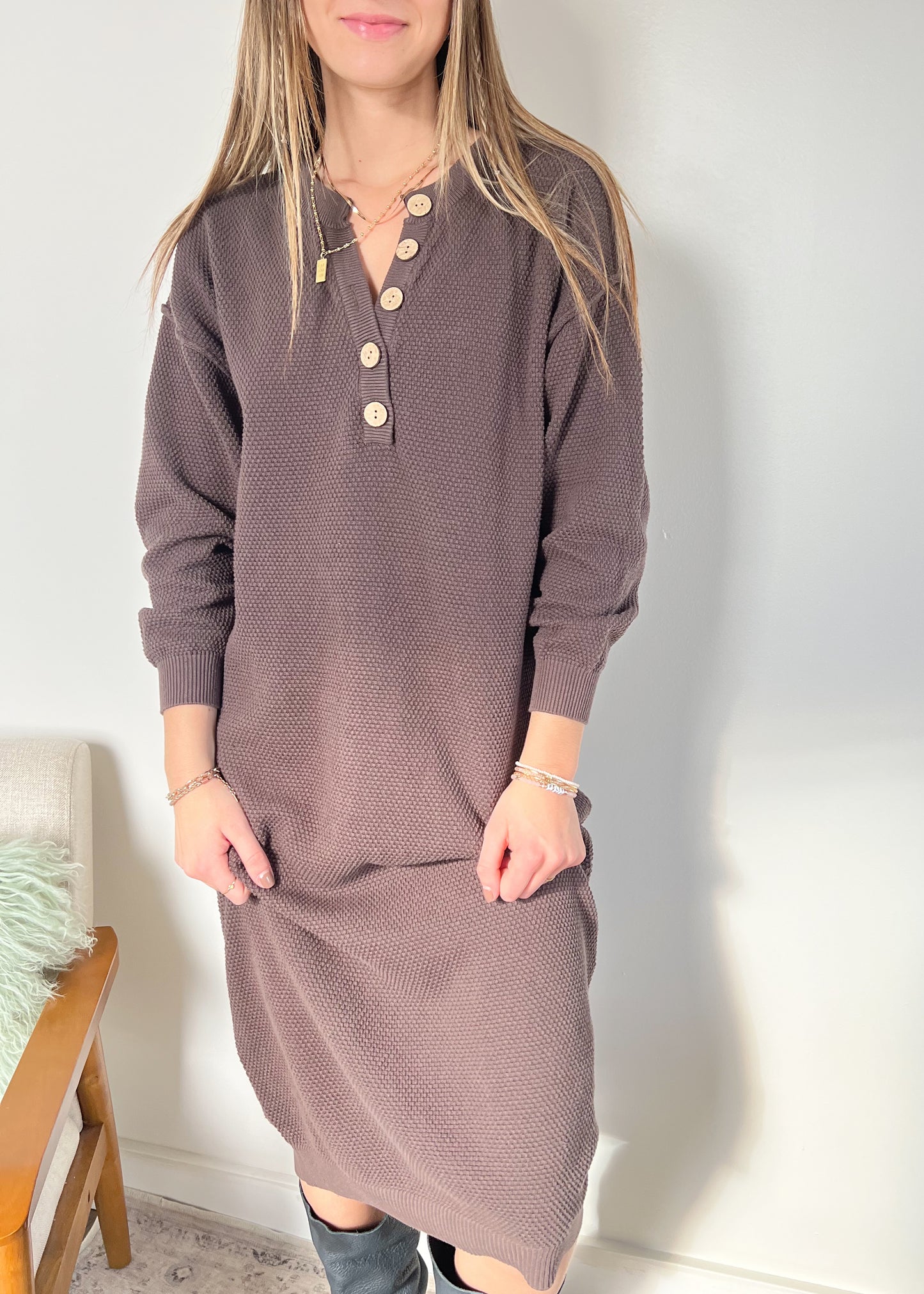 Free People Hailee Sweater Midi