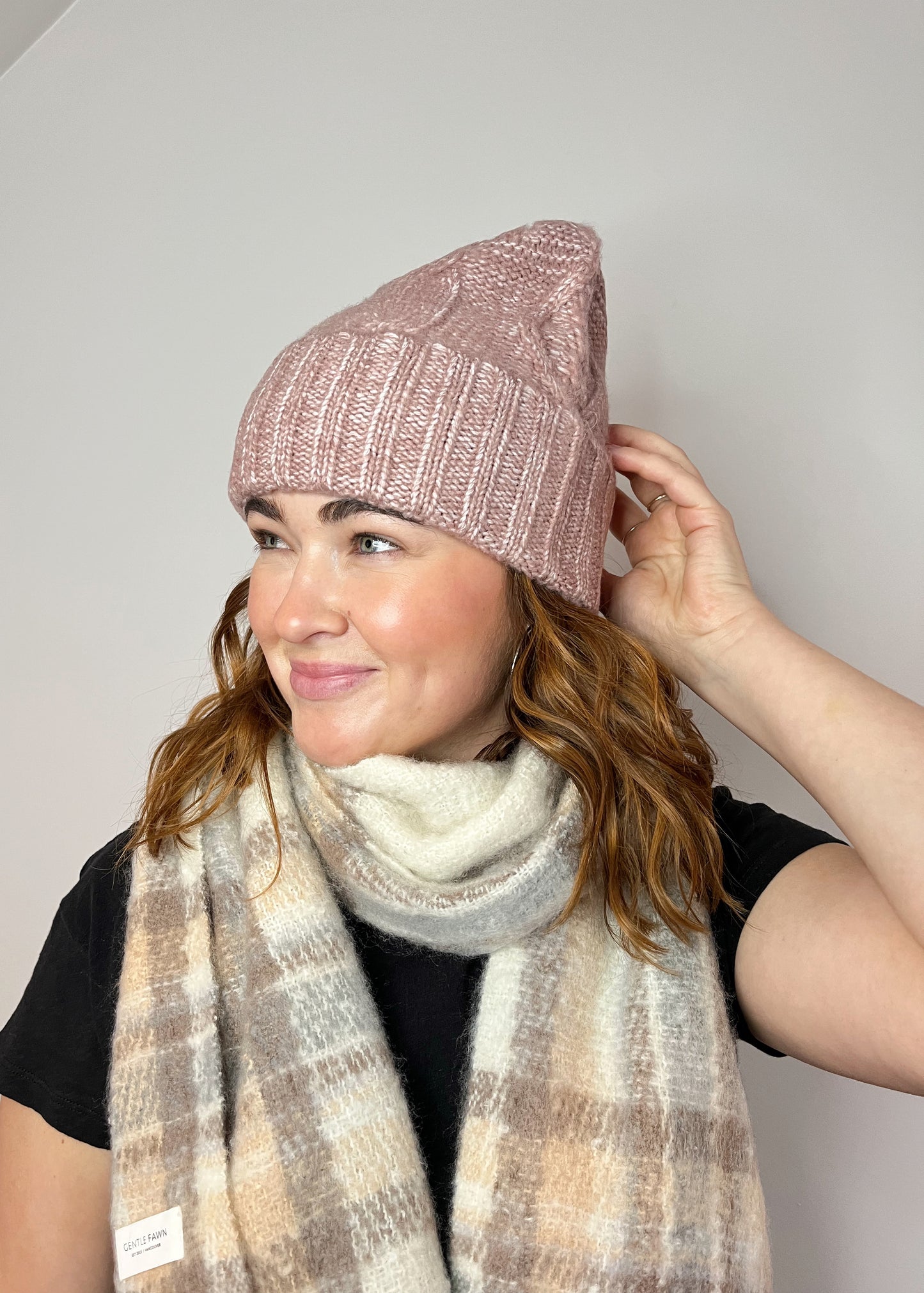 Z Supply Cable Knit Beanie