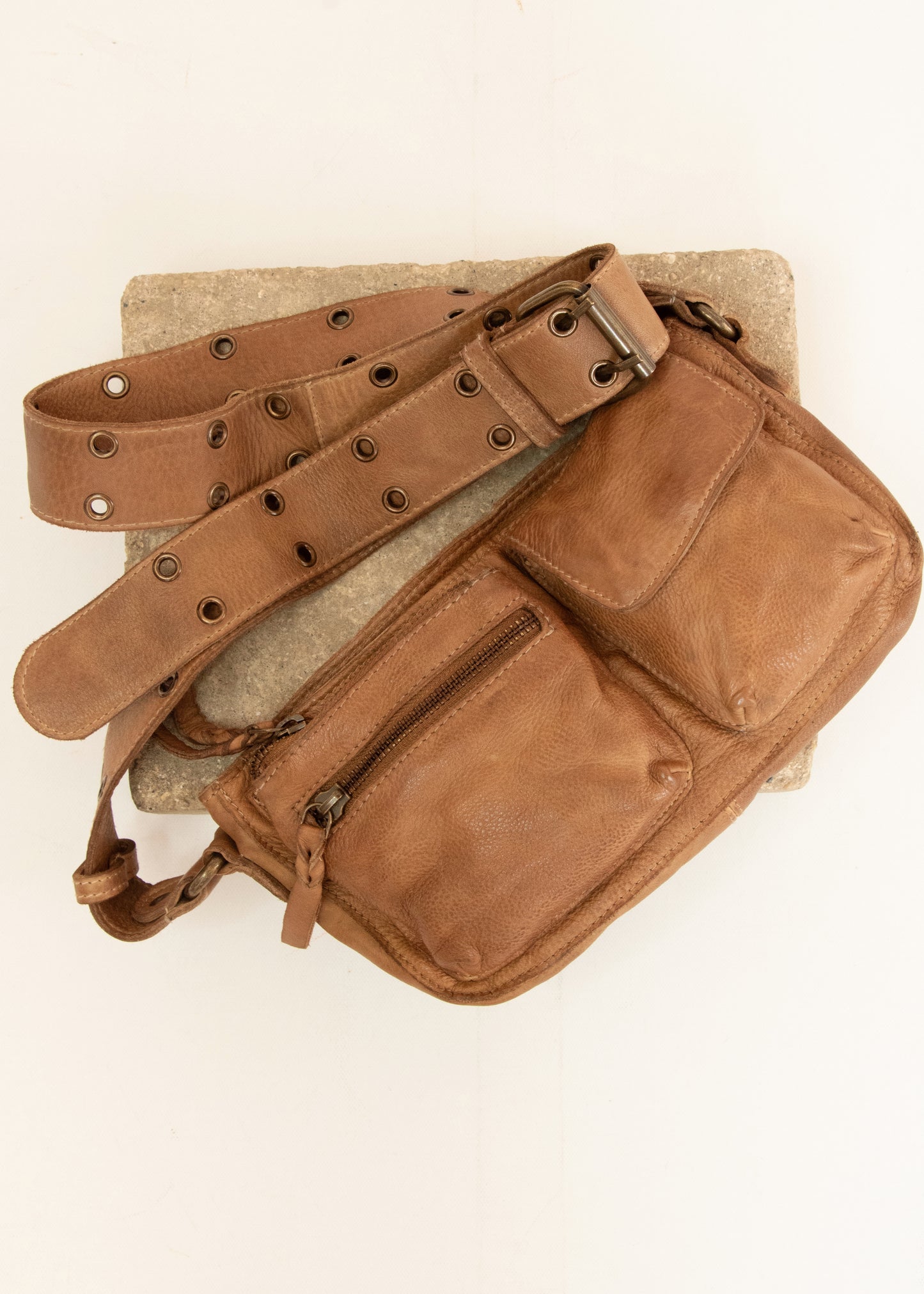 Free People Wade Leather Sling