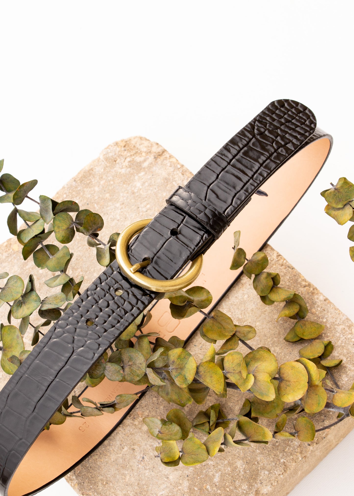 BRAVE Leather Milena - BLACK BARCELONA
