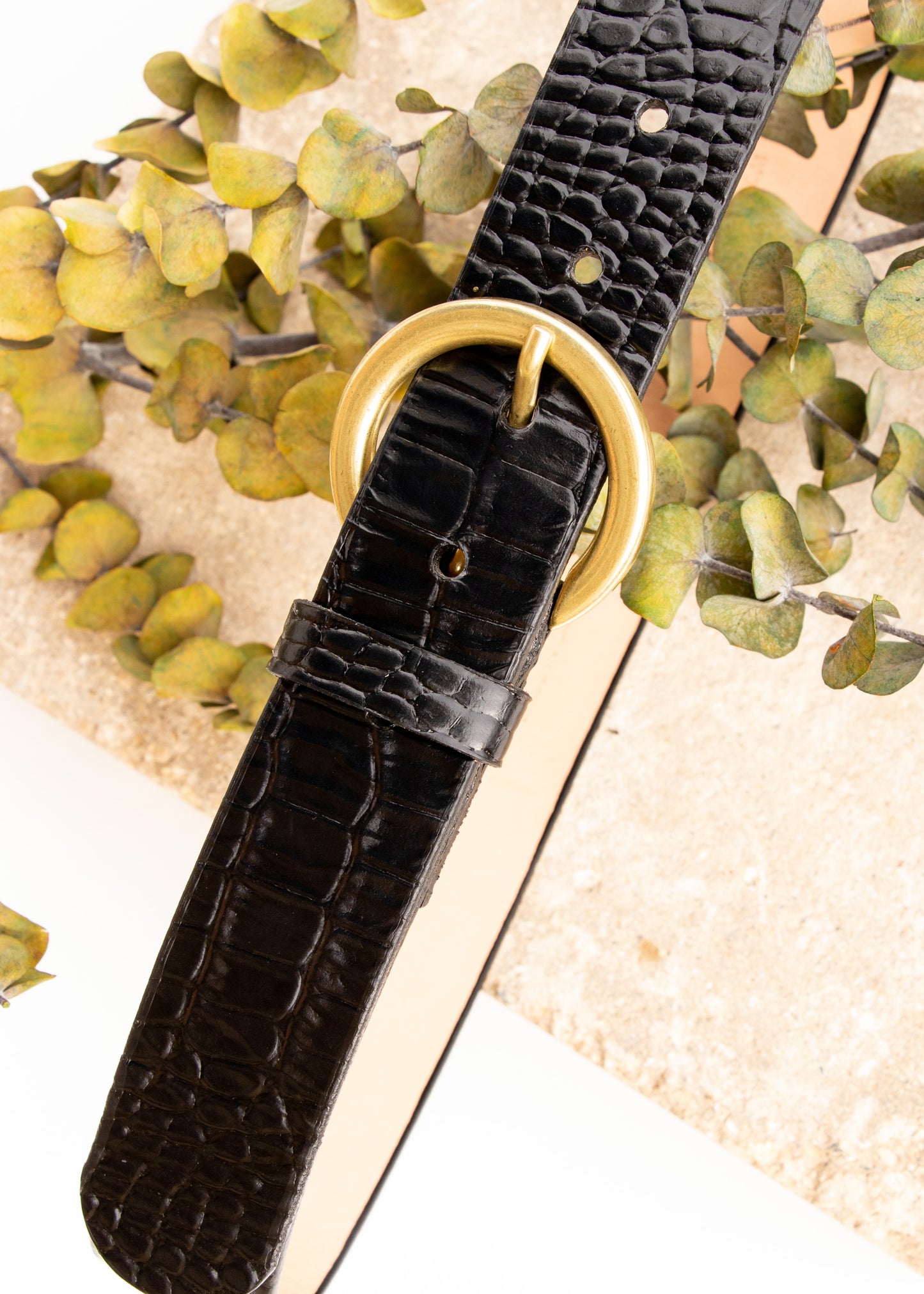 BRAVE Leather Milena - BLACK BARCELONA