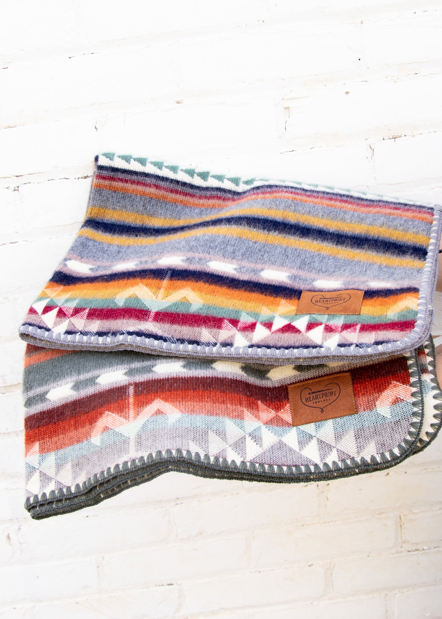 Heartprint Threads Baby Blanket - Wildflower