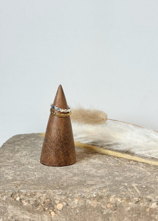 Pilgrim LULU Recycled Stack Ring