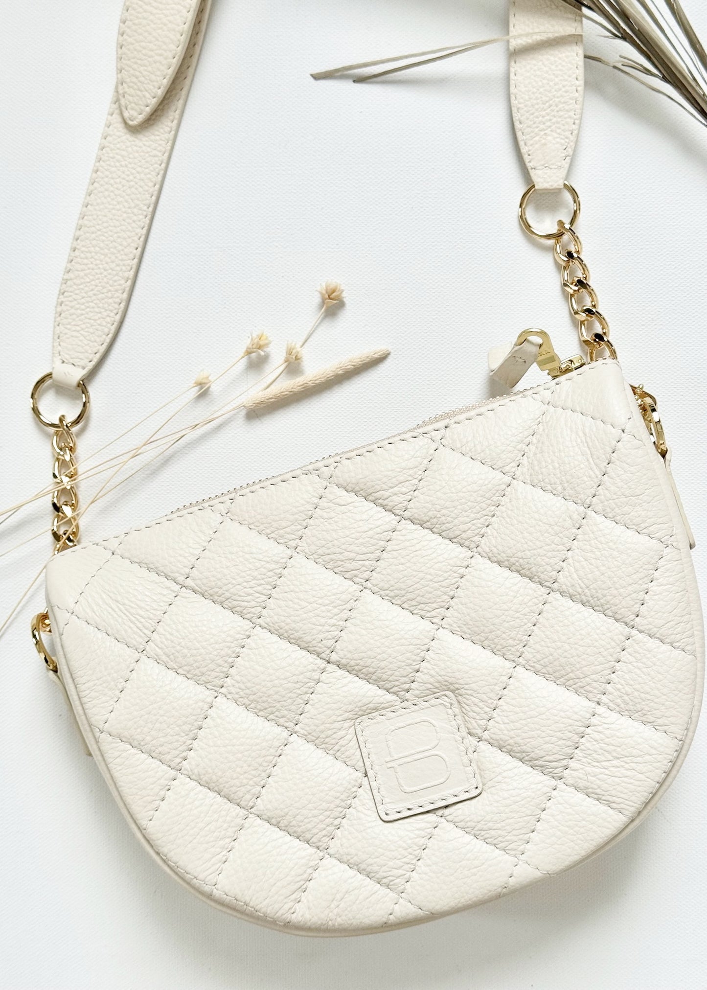 BRAVE Leather Davina Bag - MARBLE NAPPA