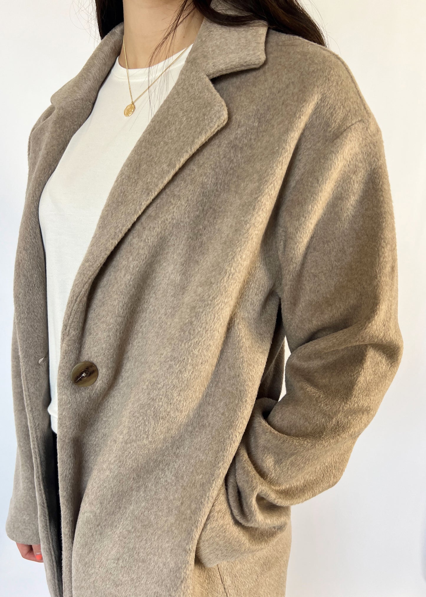 Z Supply Mason Luxe Coat - SMOKEY