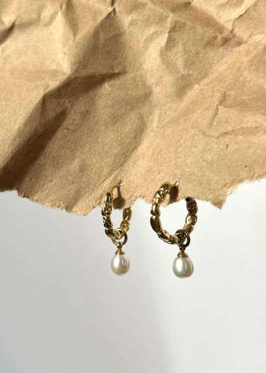Pilgrim Shift Pearl Earrings