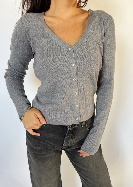 Gentle Fawn Mia Cardigan - HEATHER GREY