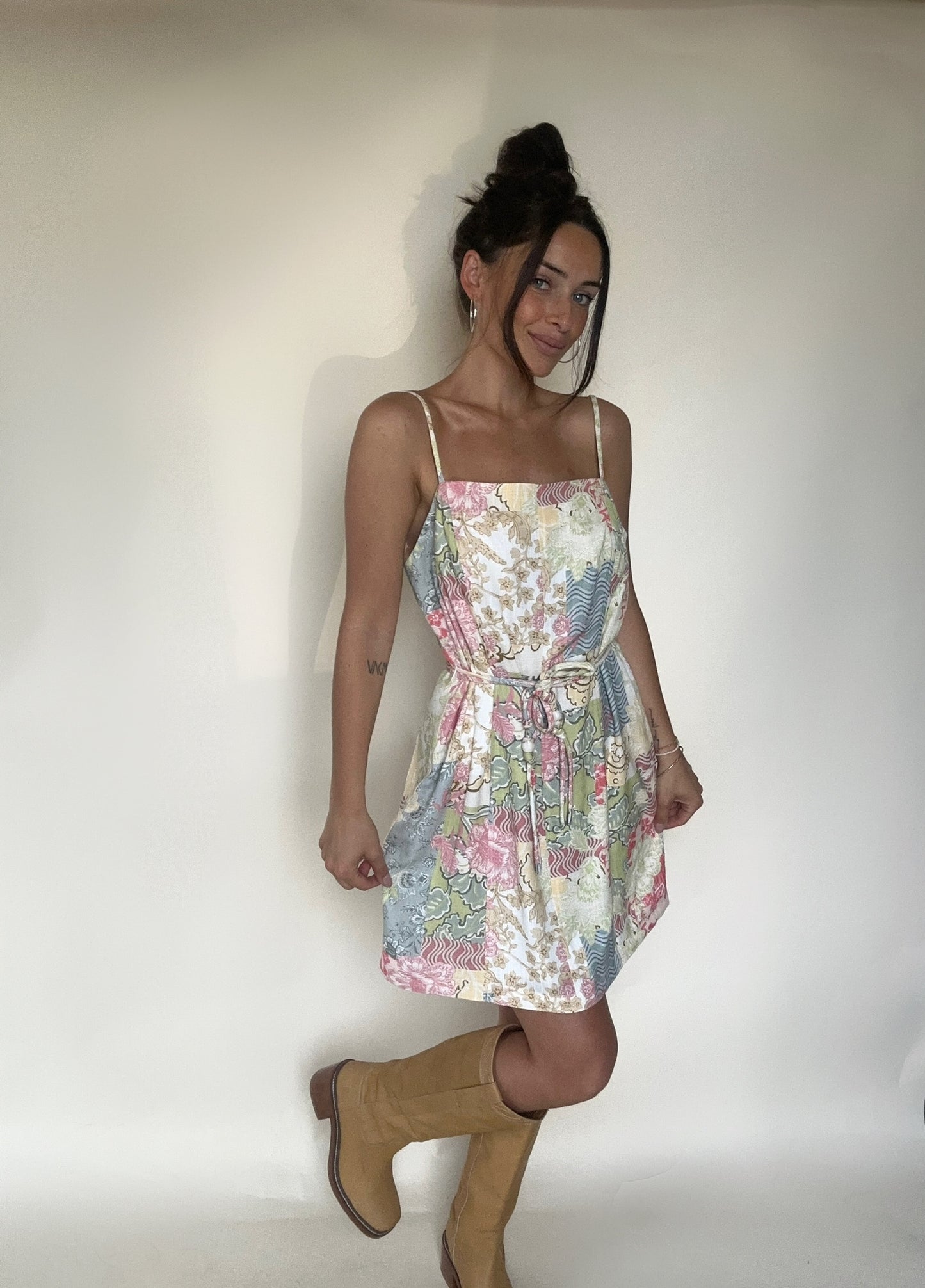 Mink Pink Aurora Strappy Mini Dress