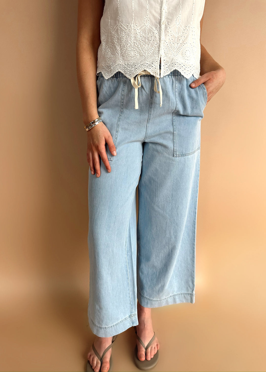 Z Supply Daycation Denim Utility Pant - COASTAL WATER – Thr3e Clothing