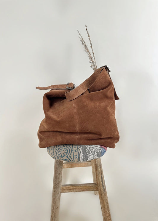 Free People Honor Hobo Suede Tote
