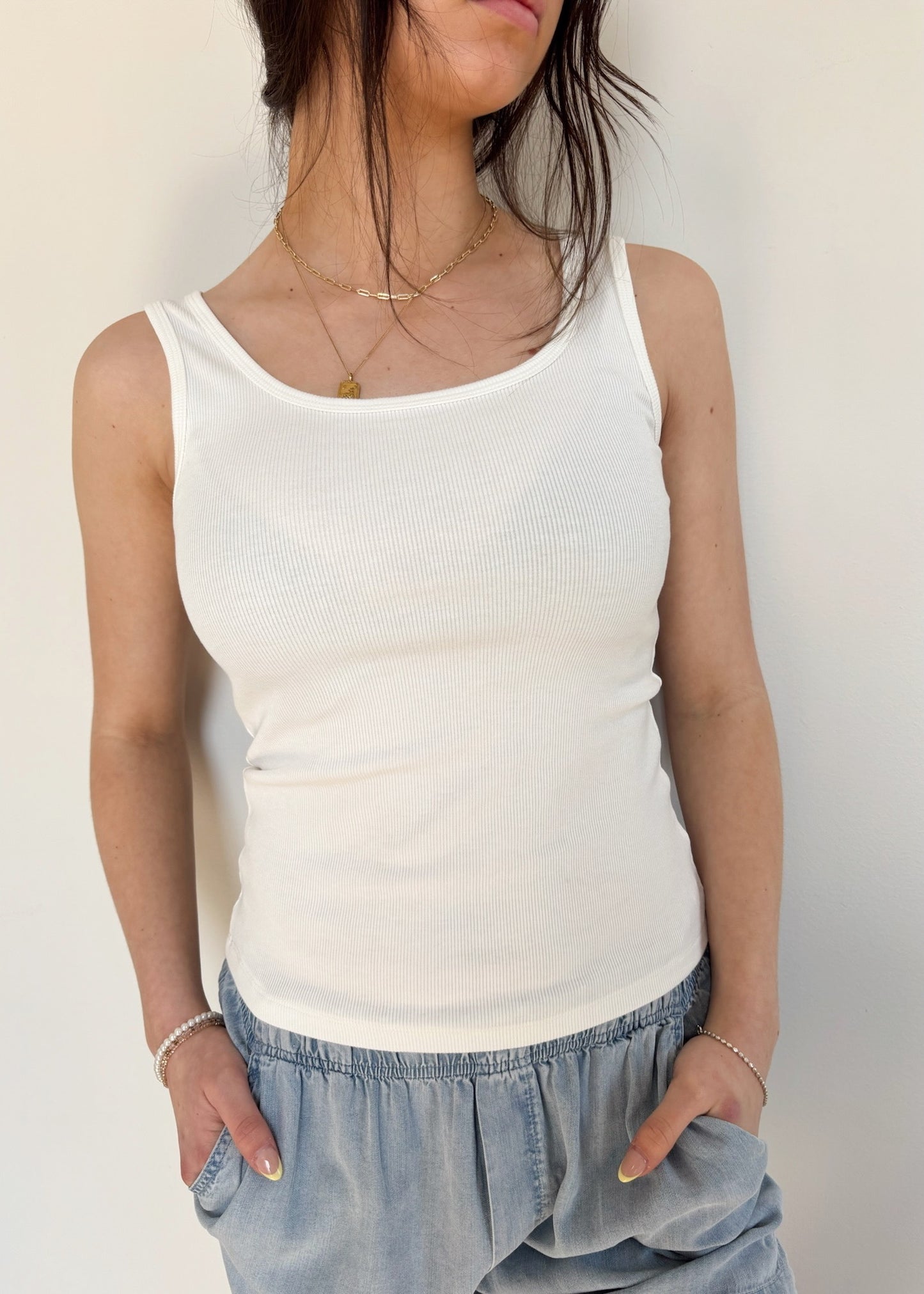 Gentle Fawn Nina Tank - WHITE
