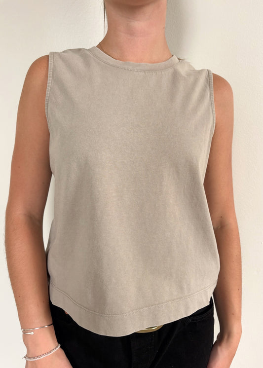 Z Supply Sloane Jersey Muscle Tank - RETREAT