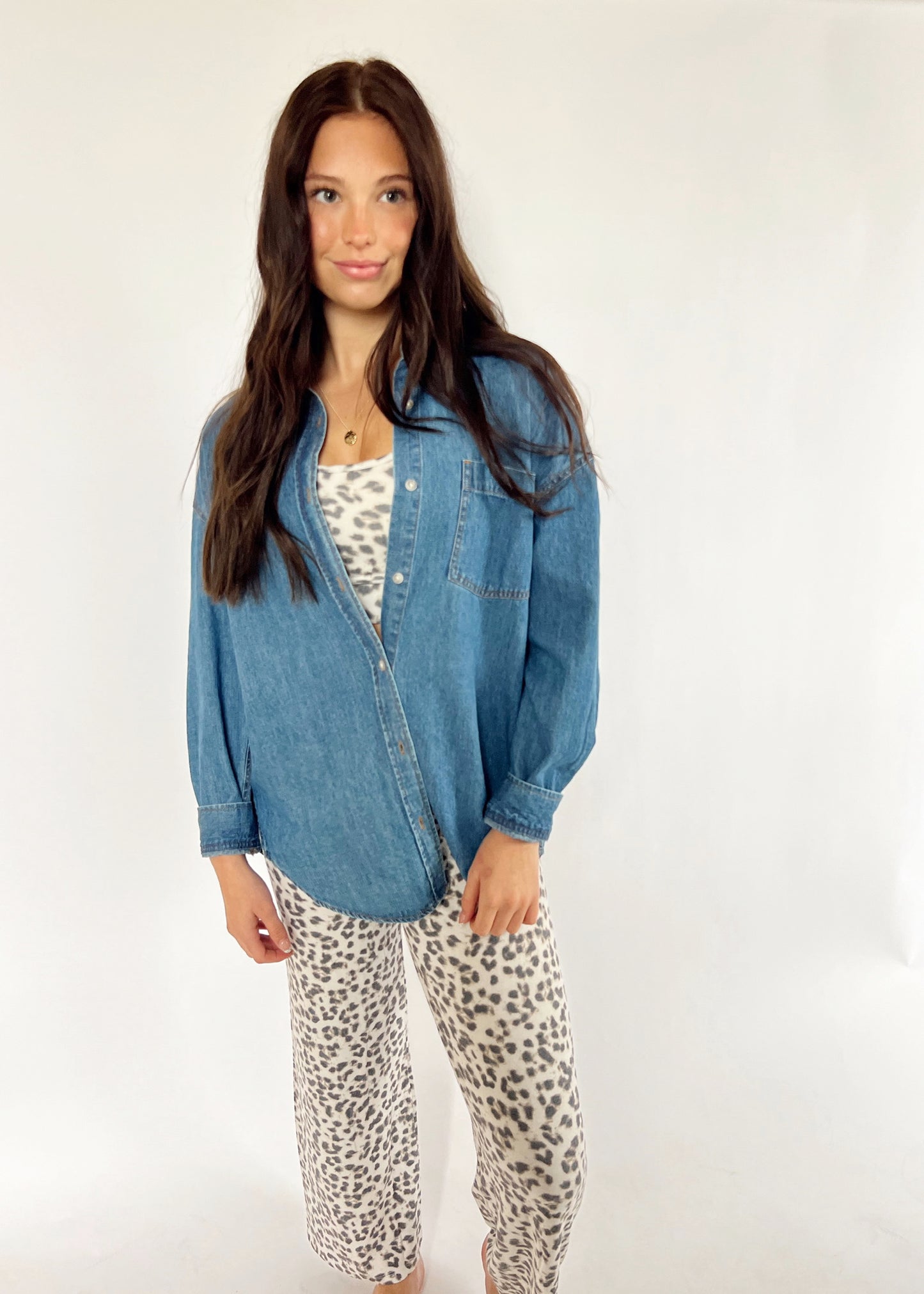 Z Supply Luxe Leopard Pant