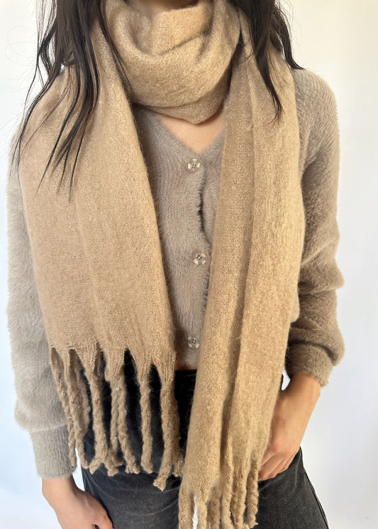 Z Supply Show Me The Way Scarf - CLASSIC CAMEL