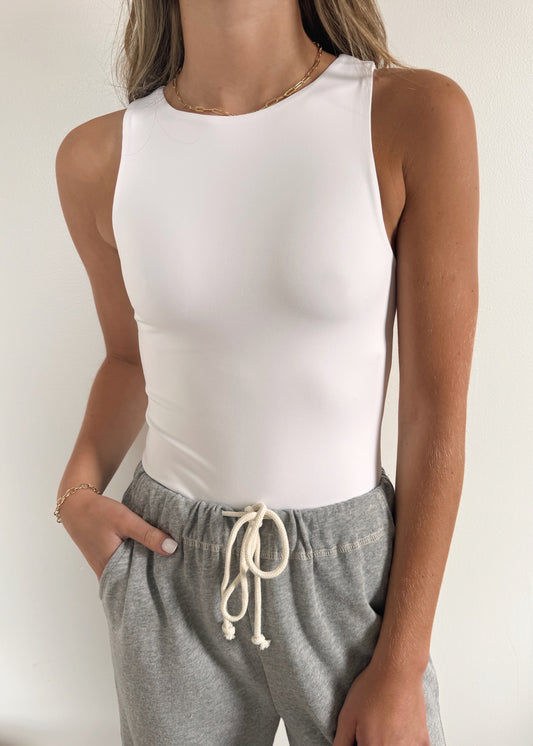 Z Supply Seraphine So Smooth Bodysuit - WHITE