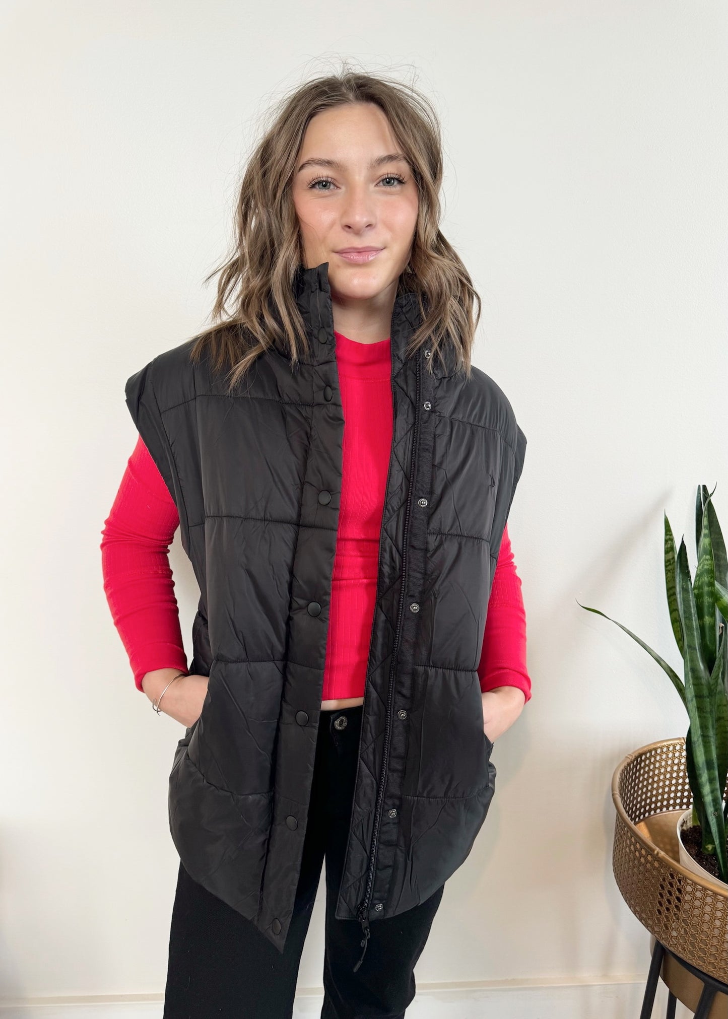 Z Supply Sundown Oversized Puffer Vest