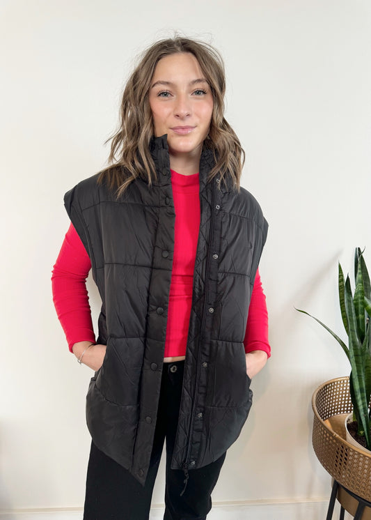 Z Supply Sundown Oversized Puffer Vest