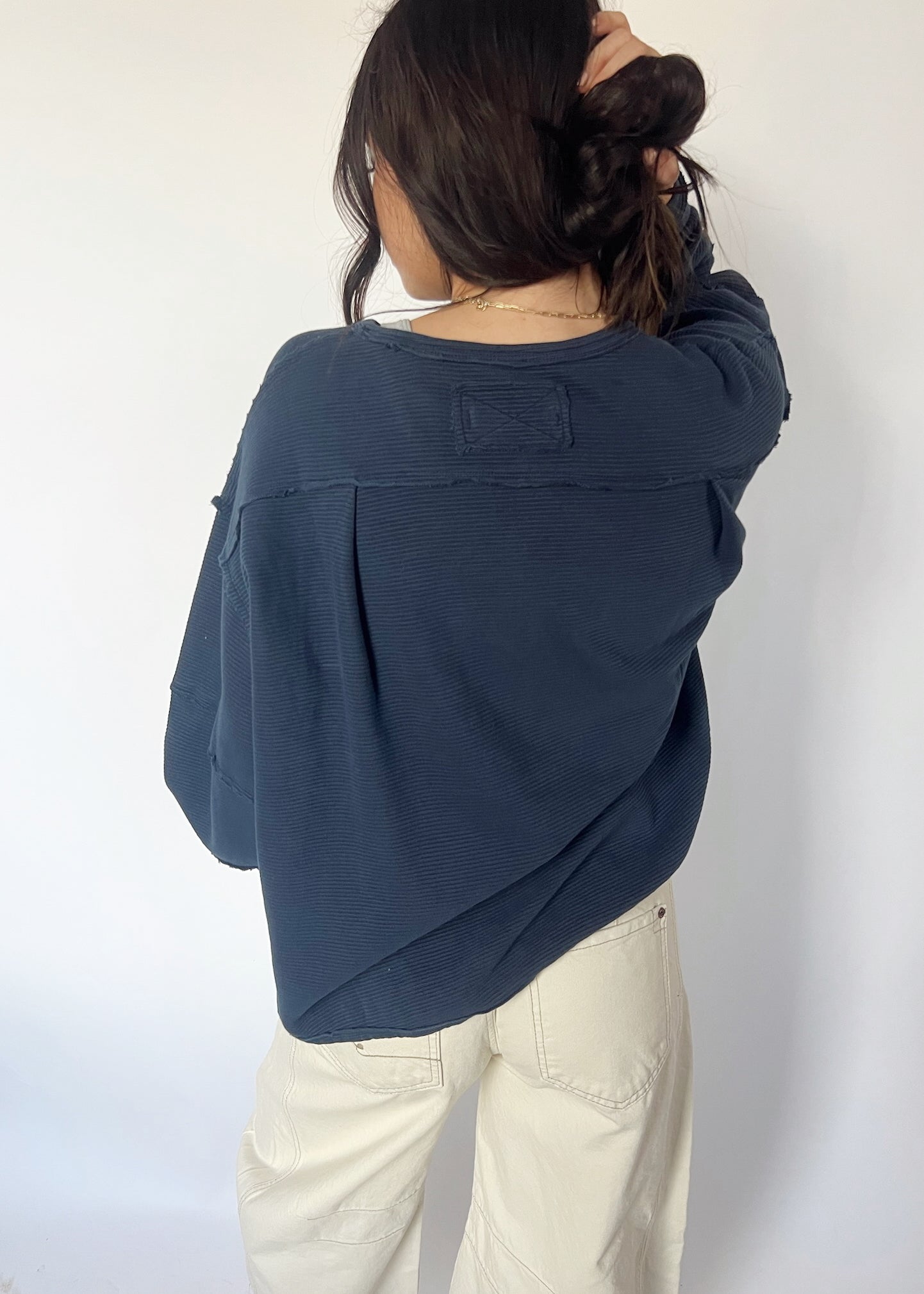 Free People Total Eclipse Tee - DEEPER IRIS