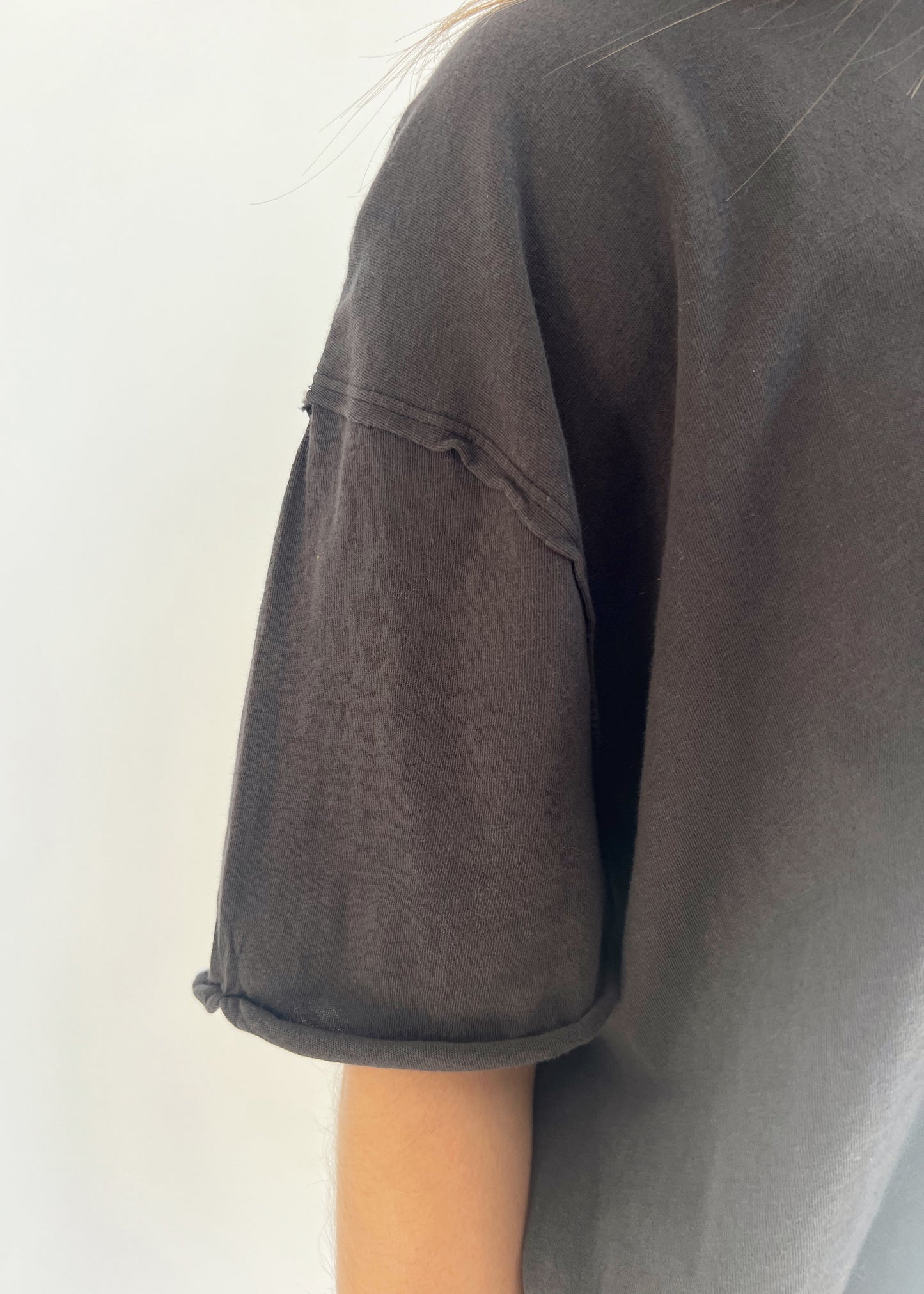 Free People Nina T-Shirt - BLACK