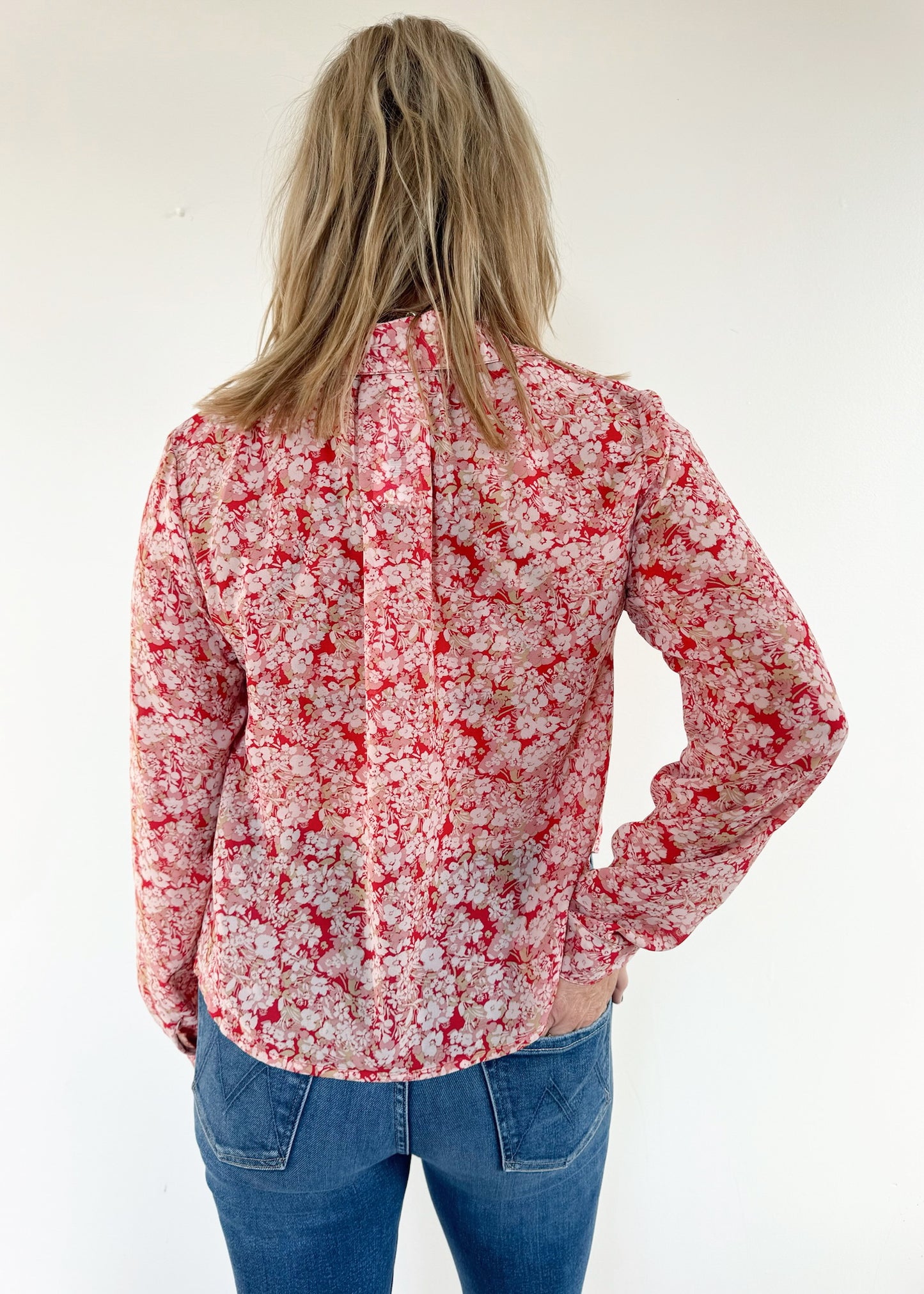 Z Supply Vivienne Floral Print Top