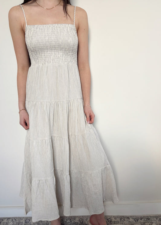 Z Supply Balos Striped Maxi Dress