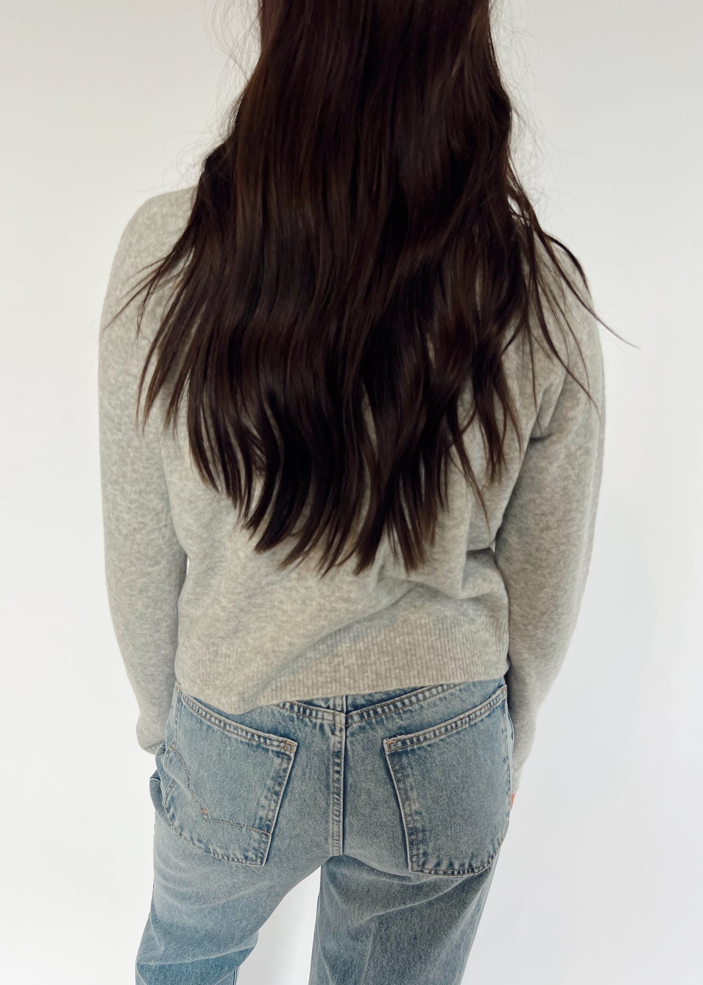 Z Supply Medina Cardigan - LIGHT HEATHER GREY