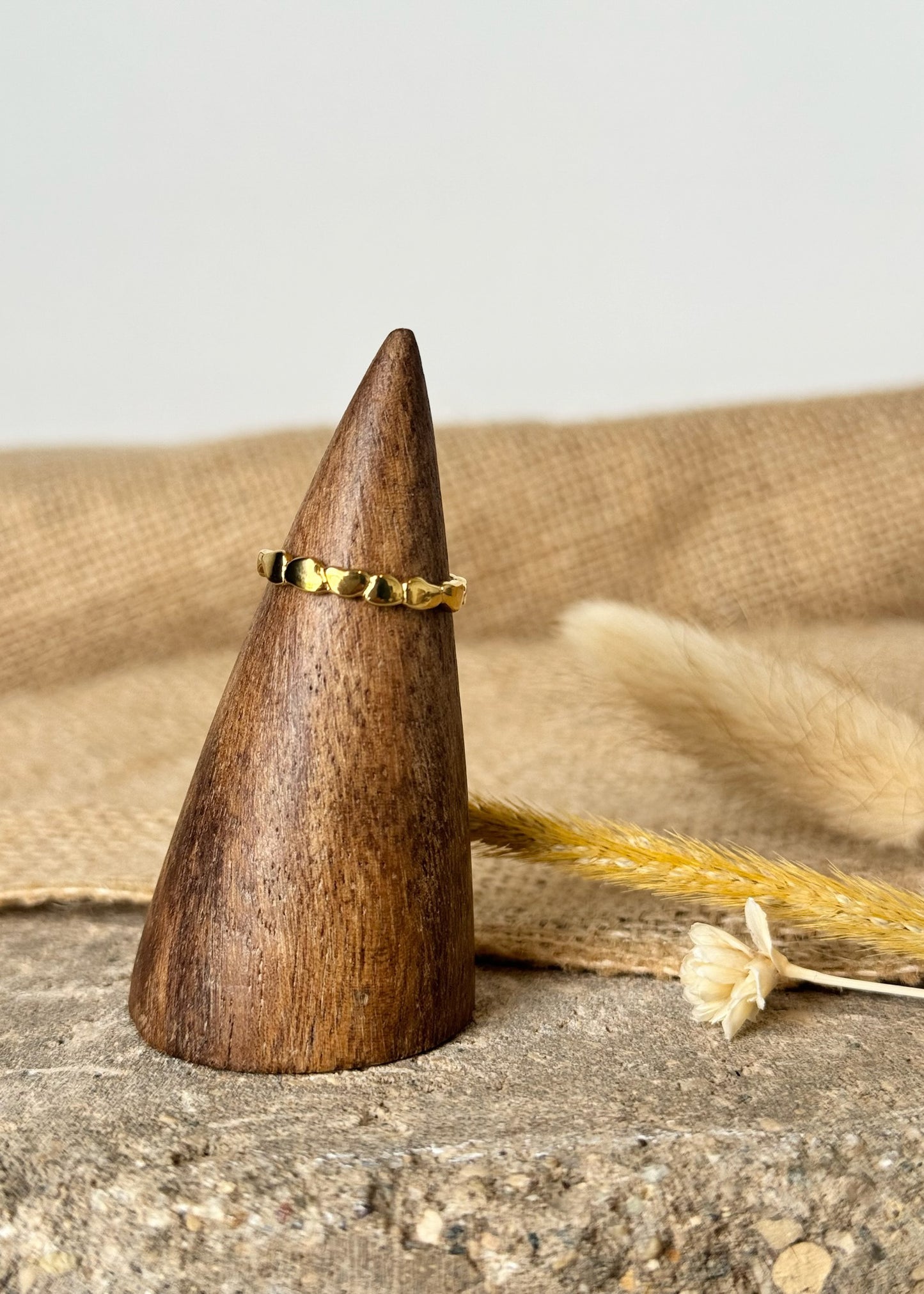 Pilgrim LULU Recycled Stack Ring