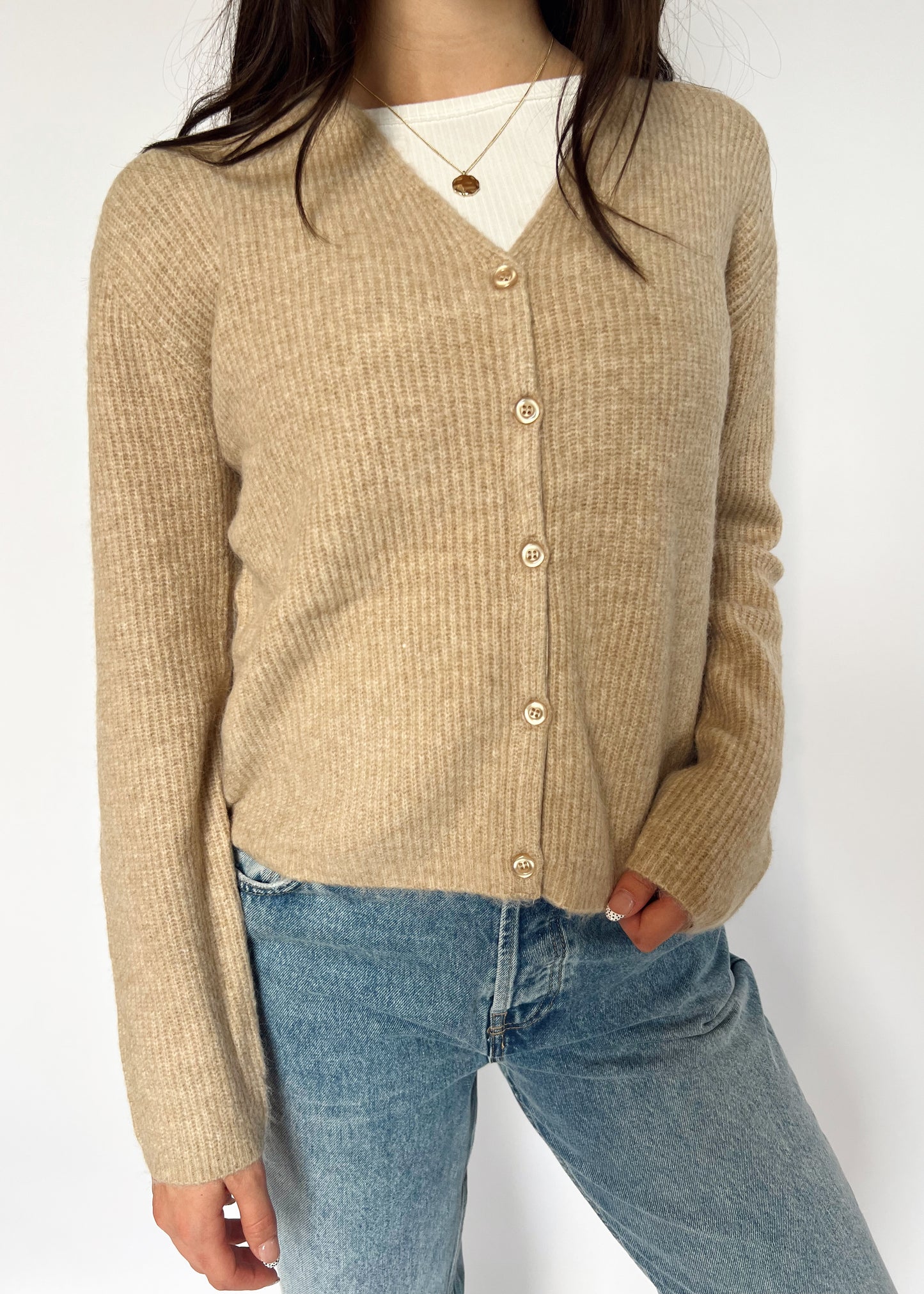 Z Supply Emile Cardigan - BISCUIT