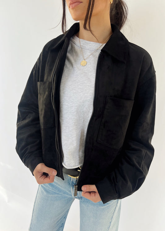 Z Supply Heritage Suede Jacket