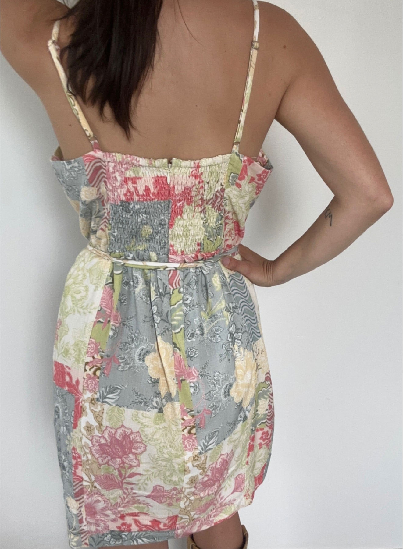 Mink Pink Aurora Strappy Mini Dress