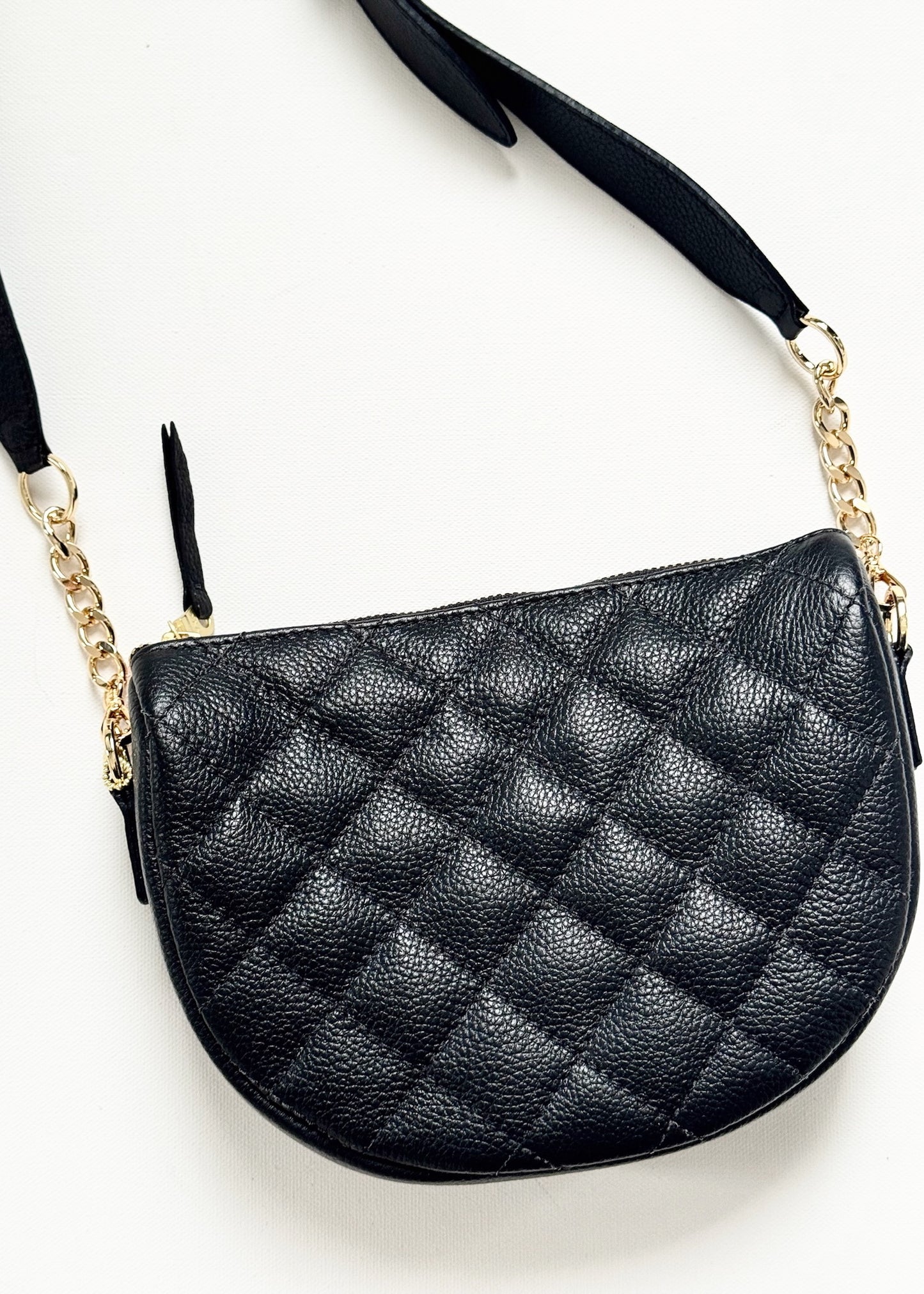BRAVE Leather Davina Bag - BLACK NAPPA
