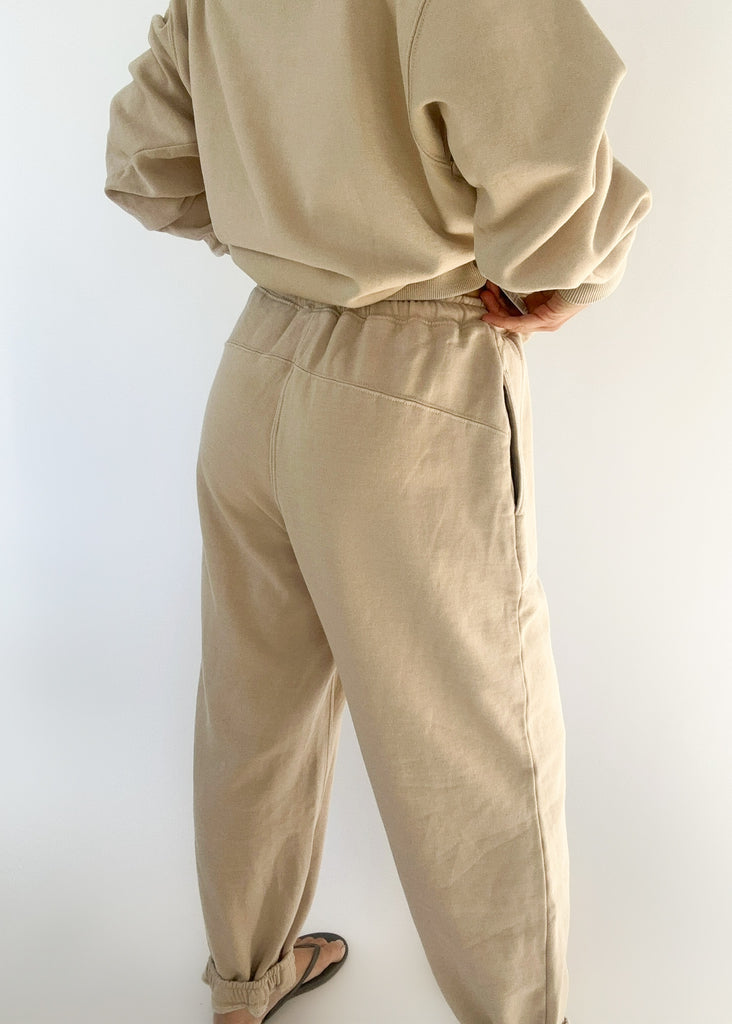 Free People Slow It Down Joggers - MORNING OAT – Thr3e Clothing