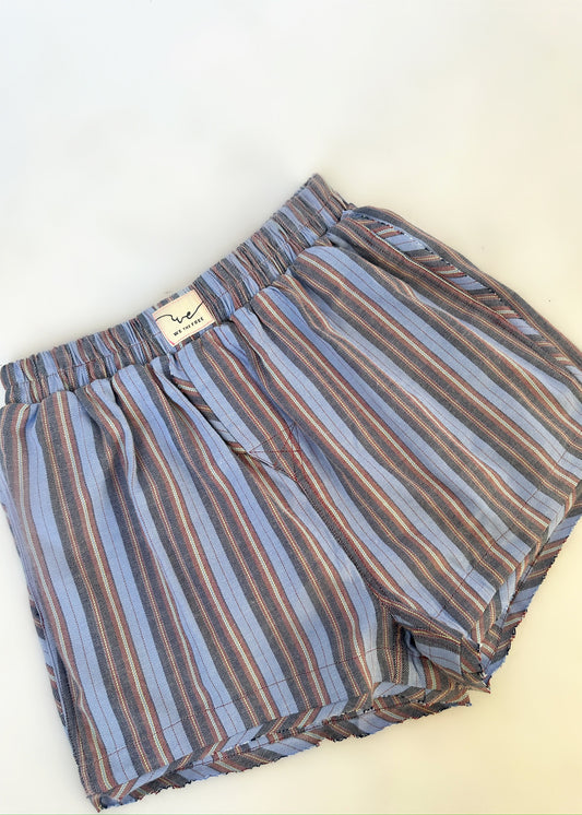 Free People Day to Day Boxer - BLUE COMBO