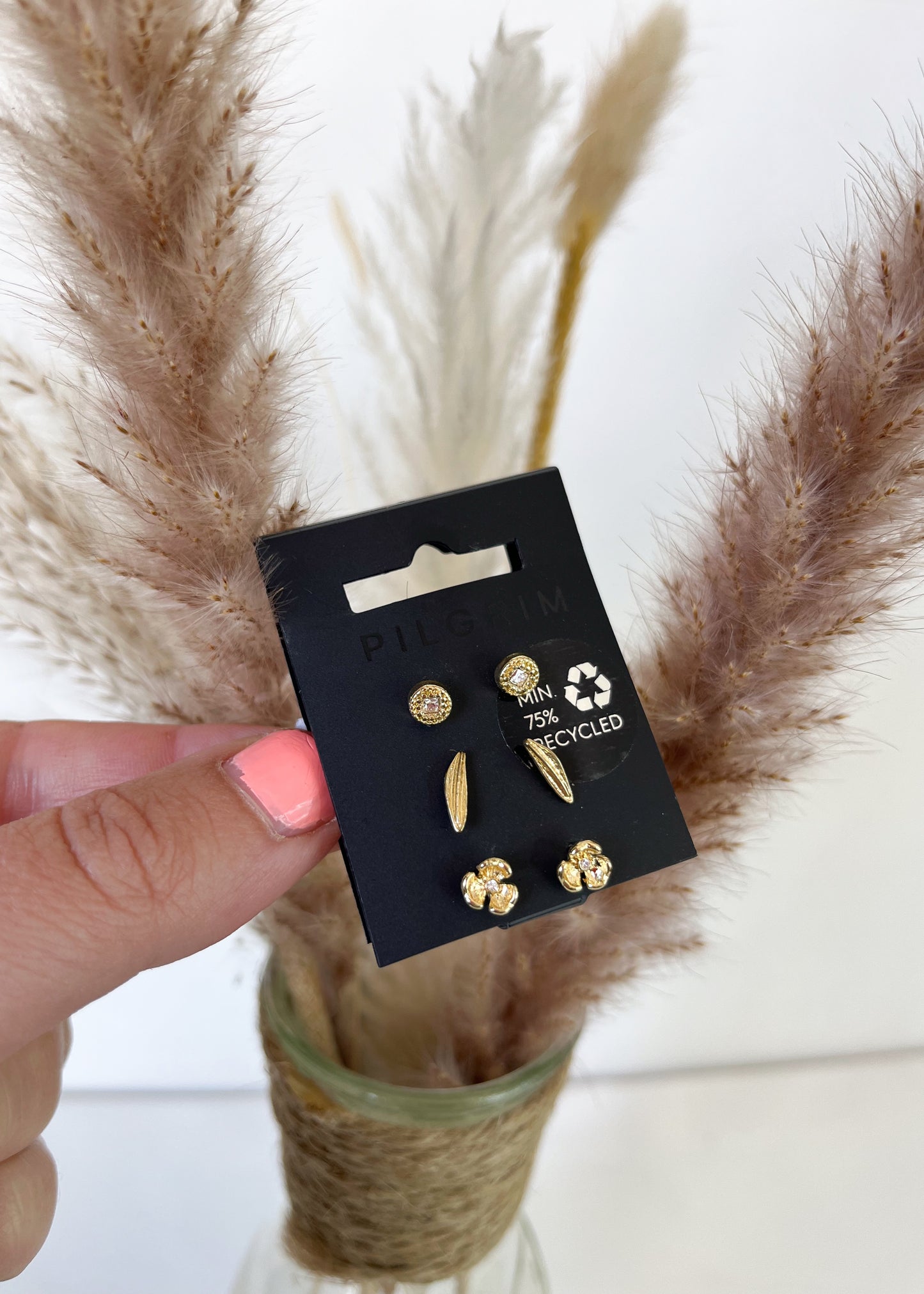 Pilgrim Echo 3-in-1 Earring Set