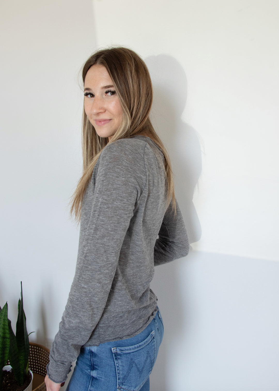 Free People Be My Baby Longsleeve – Thr3e Clothing