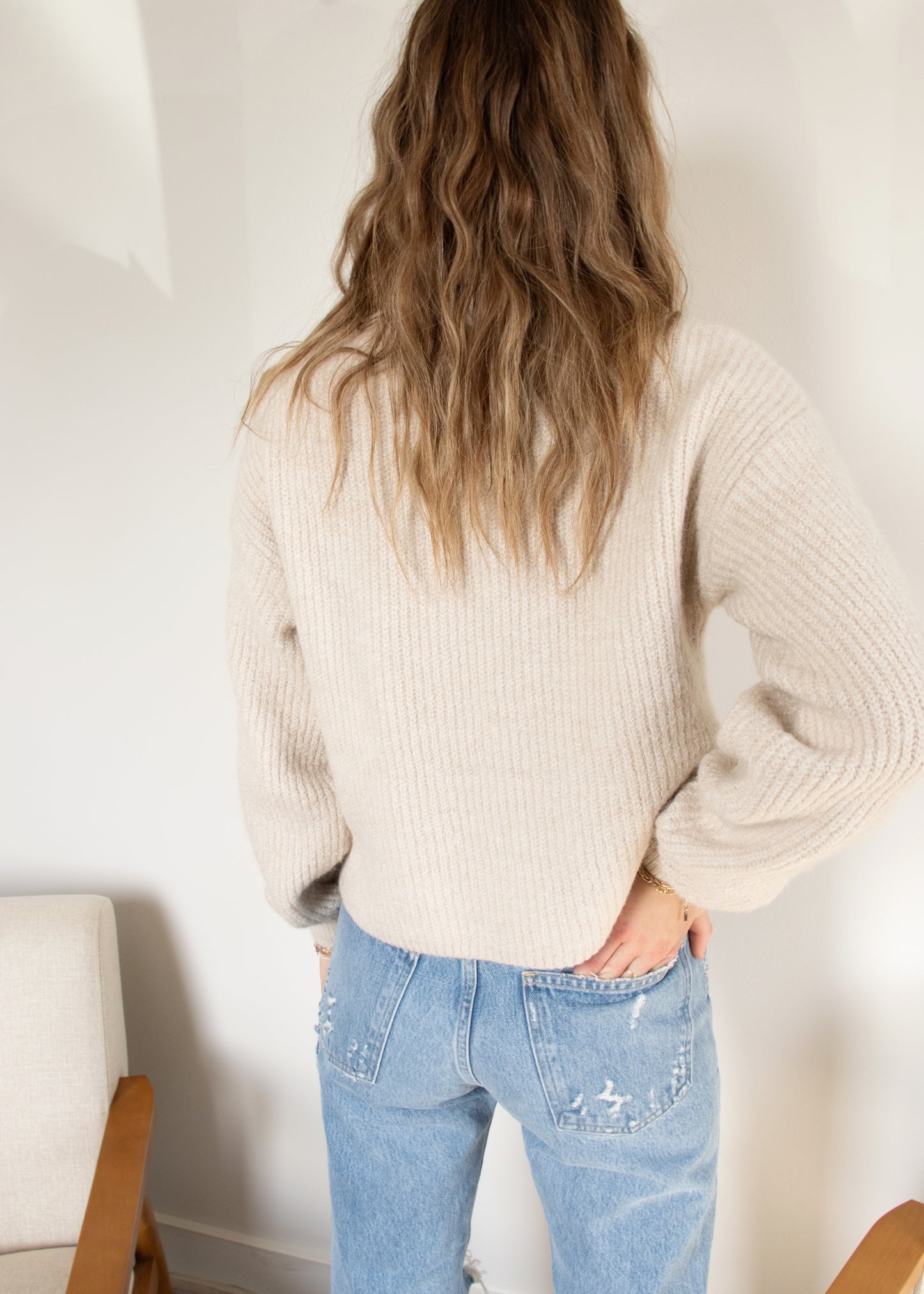 Gentle Fawn Turner Pullover - OATMEAL