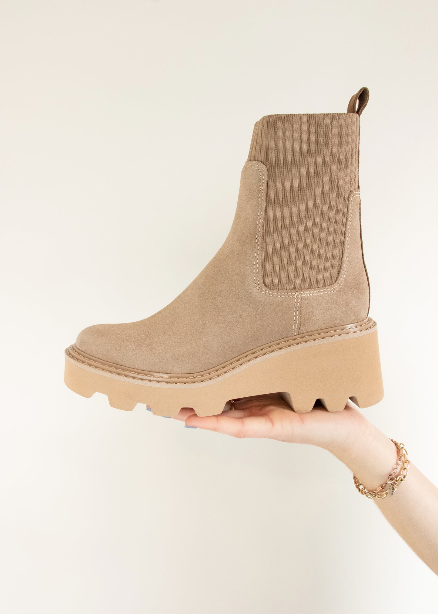 Dolce Vita HOVEN Boots - MUSHROOM SUEDE