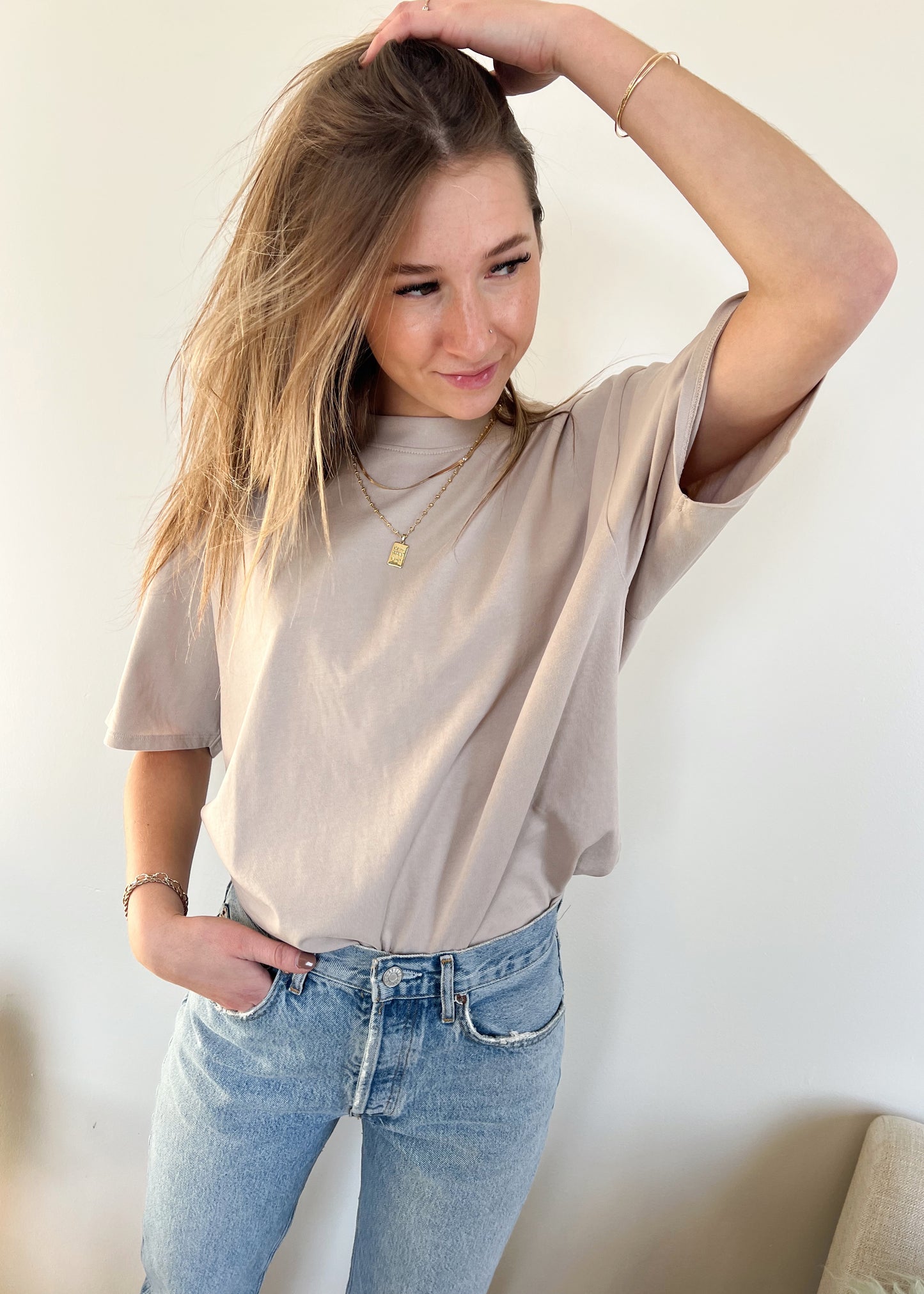 Brunette the Label Boxy Tee