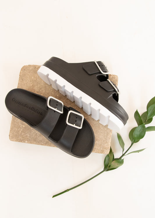 J/Slides Simply B Sandal - BLACK EVA
