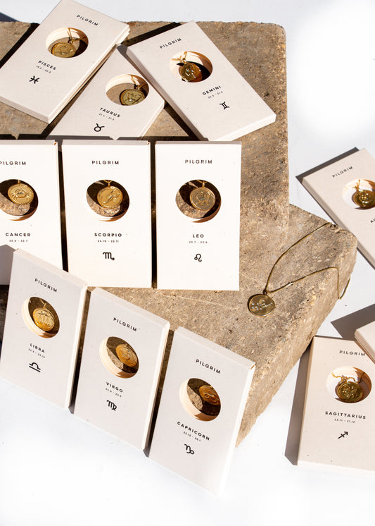 Pilgrim Horoscope Necklace