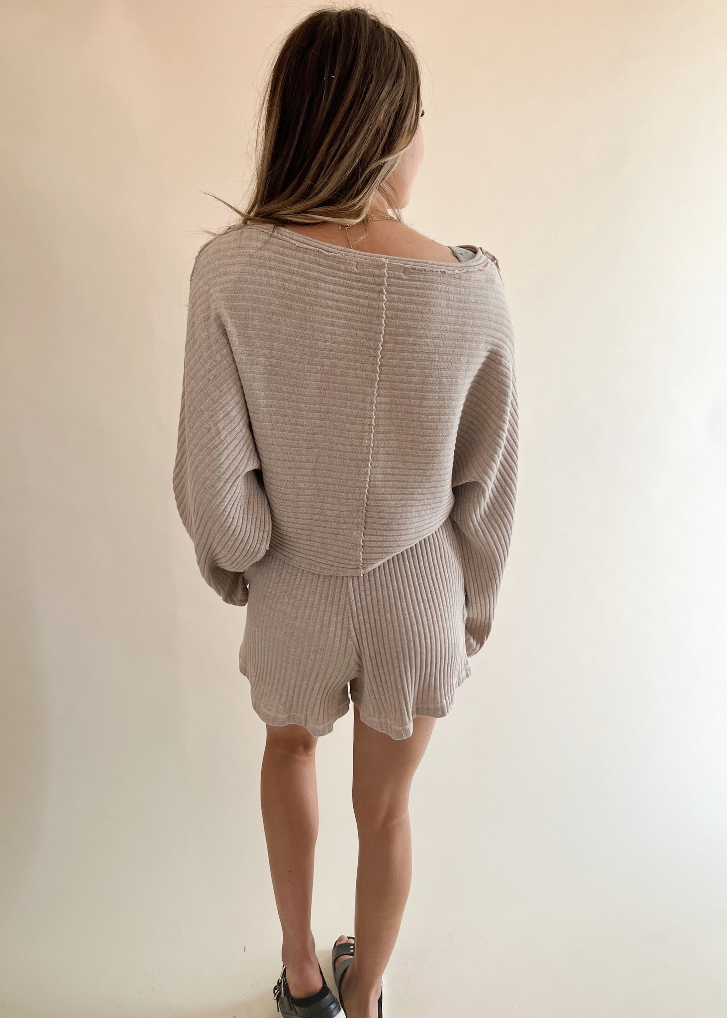 Project Social Throw It On Ribbed Short